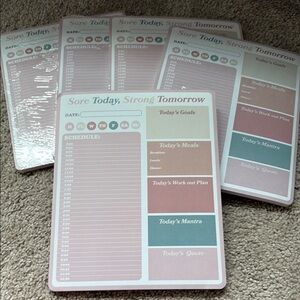 Sore Today, Strong Tomorrow Fitness tracker- Multicolor